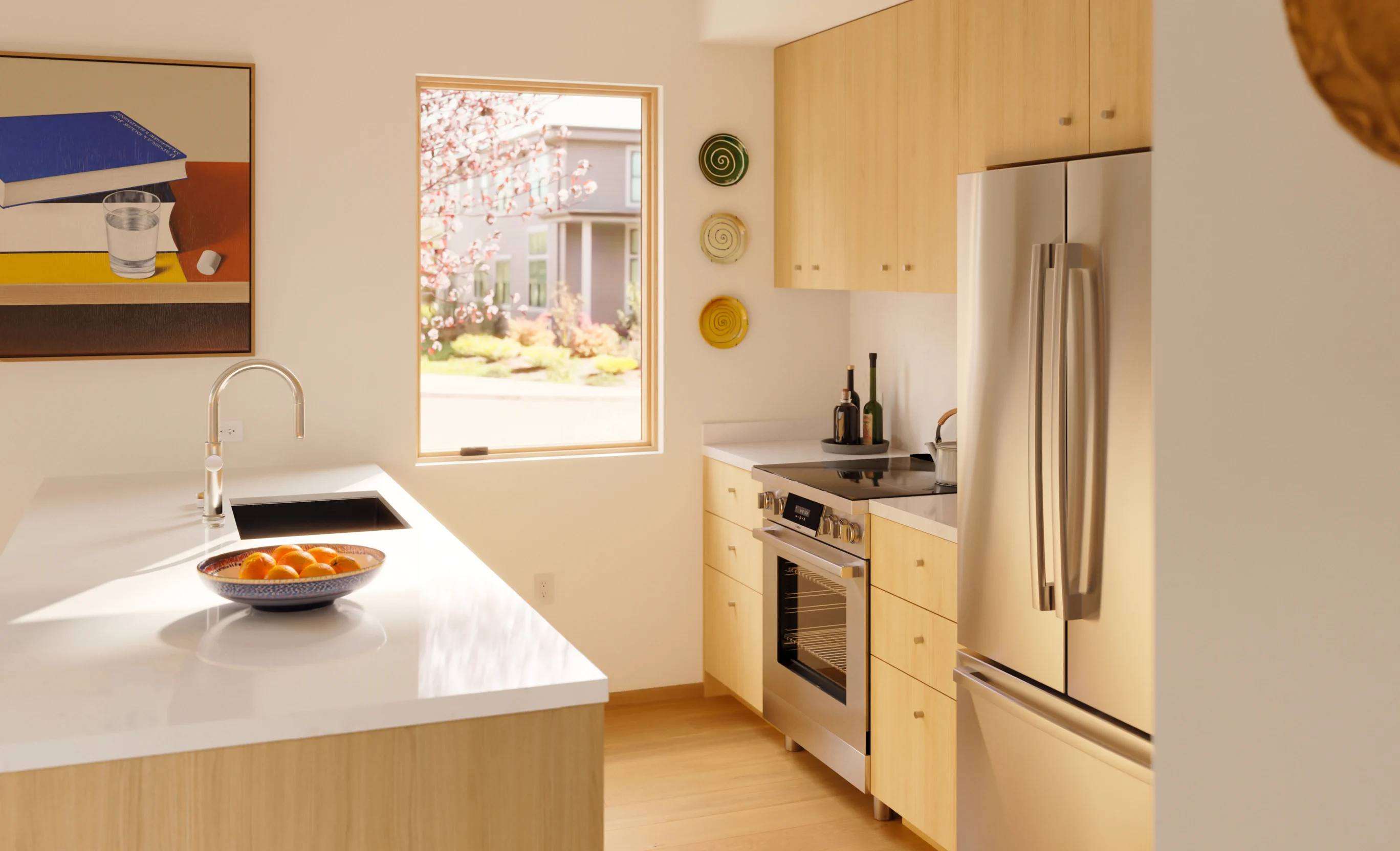 34 Ward kitchen rendering